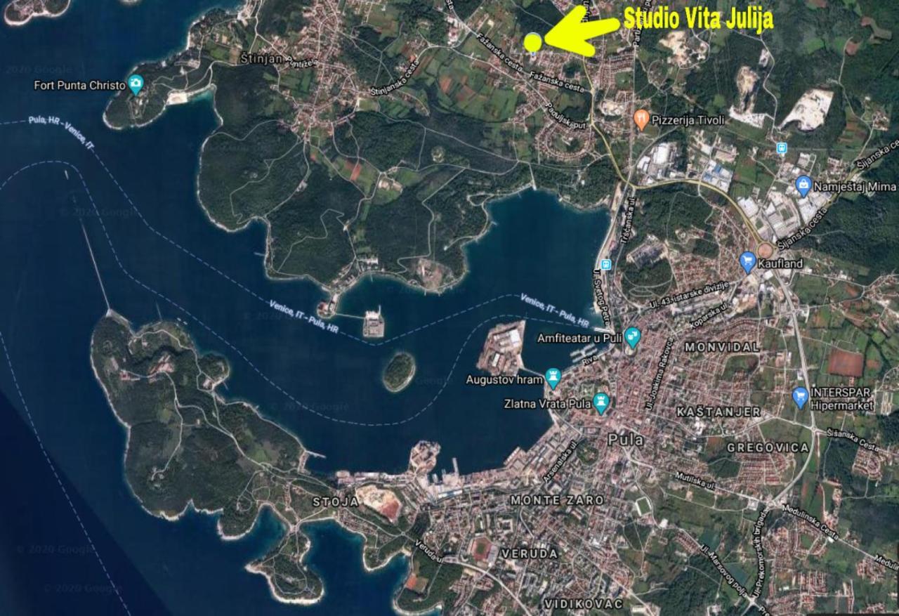 Studio Vita Julija Pula Exteriér fotografie